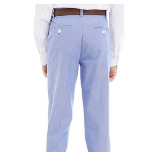 Izod flat front Oxford slacks